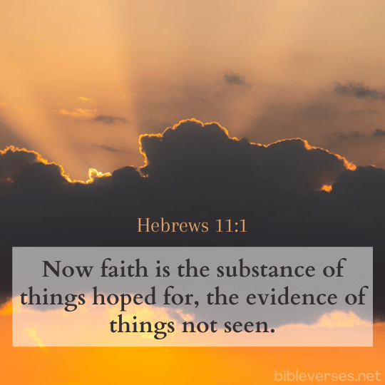 hebrews 11 1 5 kjv